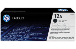 HP 12A Black Original LaserJet Toner Cartridge (Q2612A)